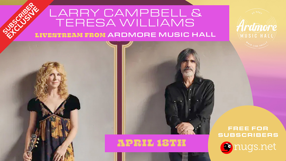 04/18/24 Ardmore Music Hall, Ardmore, PA 